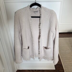 Barefoot Dreams Cream Cardigan Sweater